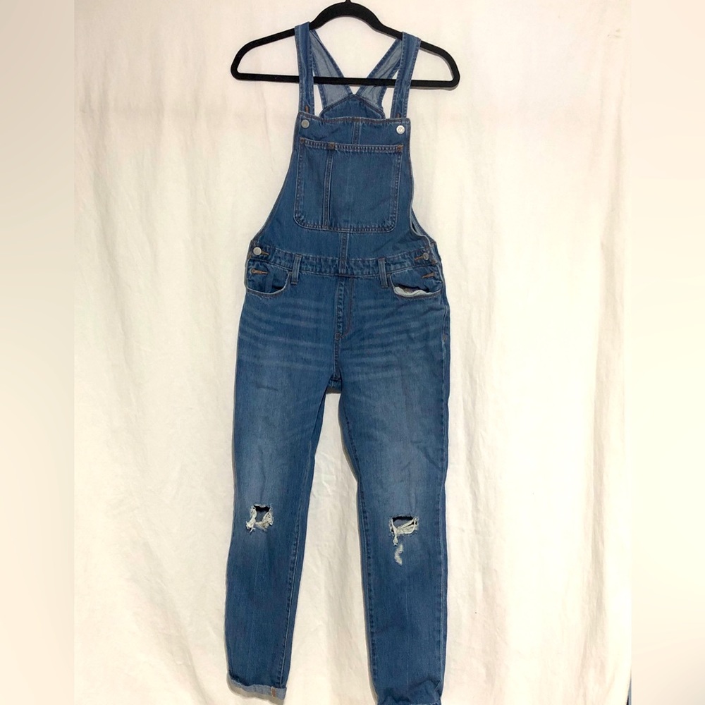 Old Navy Blue Denim Women's Overalls